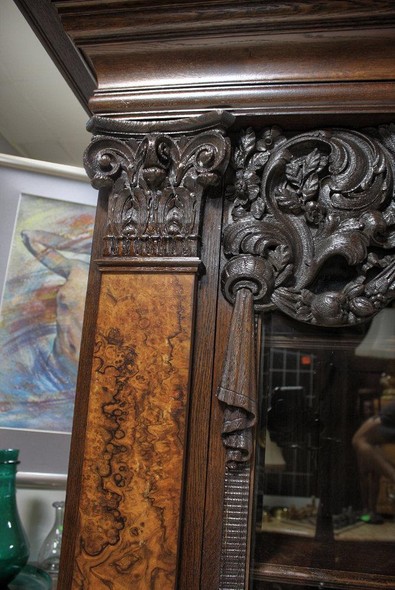 Antique bookcase