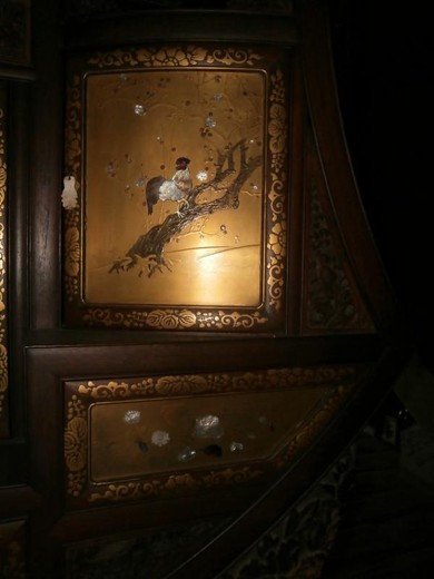 Antique oriental cabinet