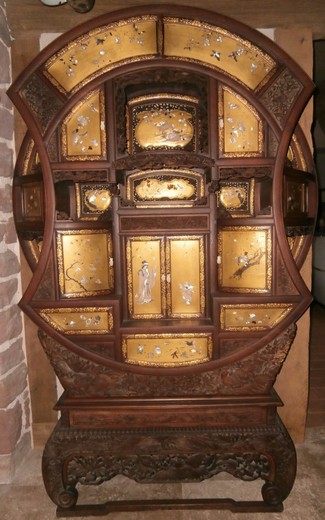 Antique oriental cabinet