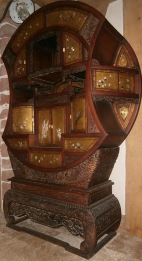 Antique oriental cabinet