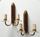 Vintage paired sconces