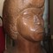 antique sculpture of Angela Davis