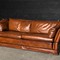 Leather sofa in english style