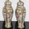 Pair Of Vases Cutlery Porcelain From China XIXth