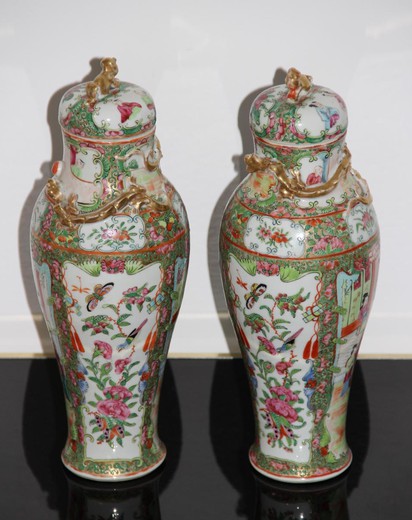 Старые китайские вазы