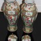 Pair Of Vases Cutlery Porcelain From China XIXth