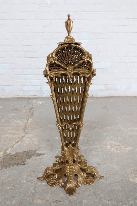 Antique fireplace screen "Fan"