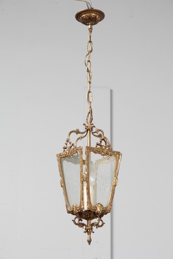 фонарь в стиле рококо, рококо фонарь, купить фонарь из бронзы, купить бронзовый фонарь, фонарь в стиле людовика XV
