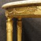 French Gilt Demilune Console In Louis XVI Style