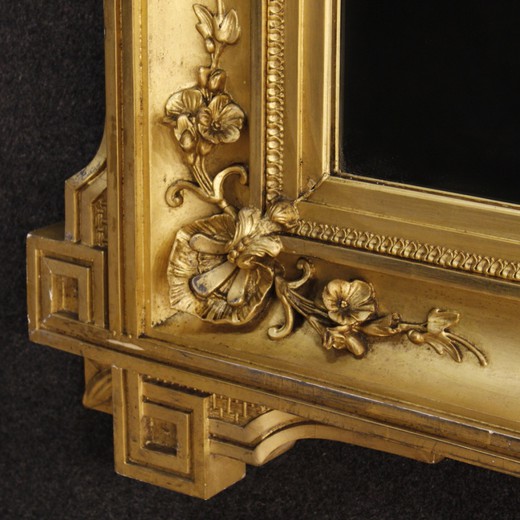 антикварная галерея зеркал предметов декора и интерьера в стиле классицизм из дерева с золочением