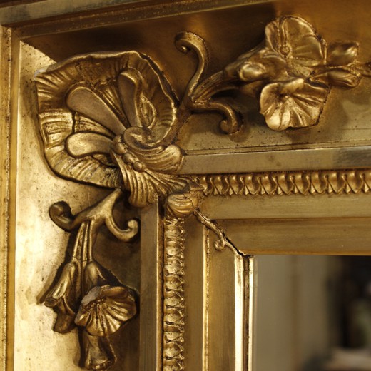 магазин старинных зеркал предметов декора и интерьера в стиле классицизм из дерева с золочением