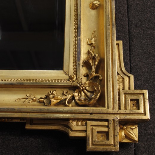 галерея винтажных зеркал предметов декора и интерьера в стиле классицизм из дерева с золочением