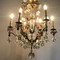 Chandelier With Cristals In The Shape Of Apples And Pears