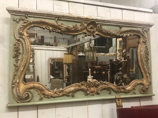 старинные парные зеркала в раме из дерева в стиле Рококо Людовика XV купить в Москве
