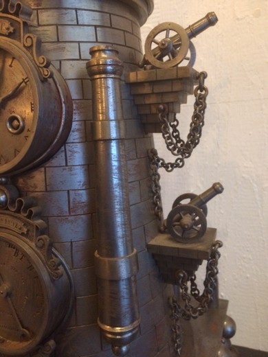 антикварный магазин часов предметов декора и интерьера в морском стиле из металла и стали в Москве