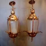 Art Nouveau lanterns