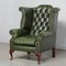 Antique Chesterfield armchair