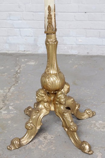 галерея старинной галерея мебели предметов декора и интерьера в стиле Людовика XV из золоченой бронзы в Москве