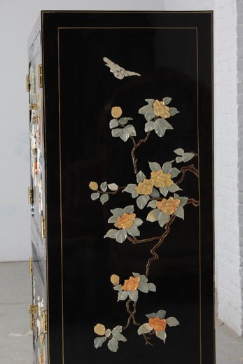 Chinese Cabinet Oriental France Wood 1940