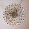 Vintage Murano chandelier in the manner of Mazzega
