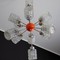 Italian space age vintage sputnik chandelier