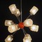 Italian space age vintage sputnik chandelier
