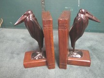 Pair Of Bookshelves Art Deco Period