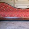Mahogany meridienne sofa