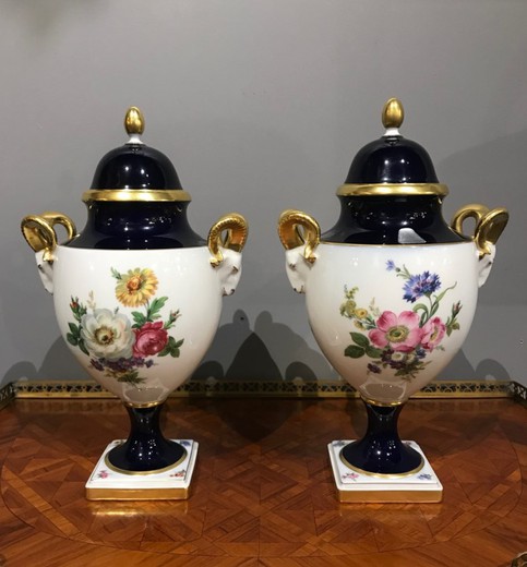Antique porcelain vases