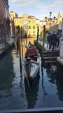 Antique venetian gondola