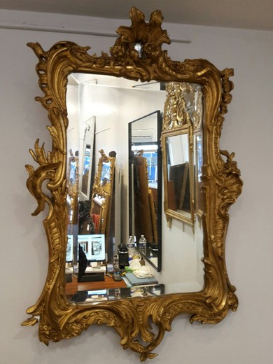 Antique Louis XV mirror