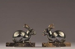 Antique bookends