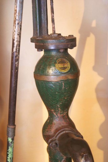 Antique garden pump,