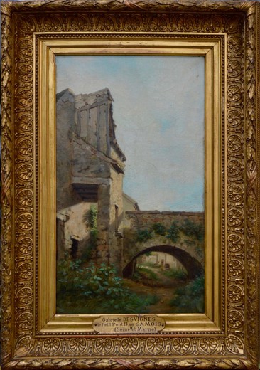 Картина "Небольшой мост"