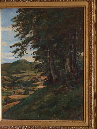 Old french painting