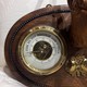 Antique wall weather station