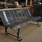 Antique metal bench 1950 s