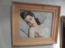 Antique painting "Naked."
