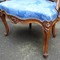 A set of antique armchairs