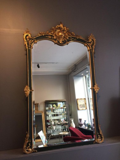 Антикварное зеркало, старинное зеркало. купить зеркало, зеркало людовик 15. зеркало луи 15