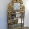 Антикварное золоченое зеркало XVIII века