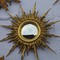 Antique gilt mirror "the Sun"