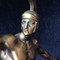 Антикварная скульптура «Римлянин»