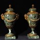 Antique twin vases