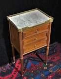 Antique bedside table