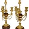 Antique paired candelabra