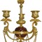 Antique paired candelabra