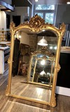 Antique Louis XV gilt mirror