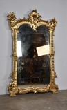 Antique gilt Louis XV mirror