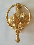 Antique Pul and Virginie door knocker